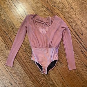 Beautiful pink Five Dancewear leotard